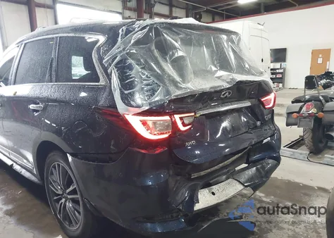 2020 Infiniti Qx60 Luxe Awd из США, поврежденный, VIN 5N1DL0MM8LC526753